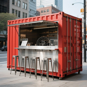 2025 контейнерный бар 20 футов 40 футов контейнер для закусок барресторанный контейнерный бар с кухней кафе Кофейня - Product Image 2