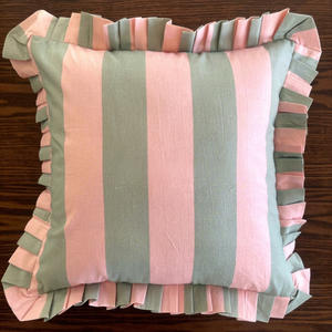 Indian Handmade Floral Hand Block Printed Slub Cotton Pillow Case Sofa <b>Bedding</b> Cushion Cover Home & Hotel Use 100% Cotton - Product Image 1