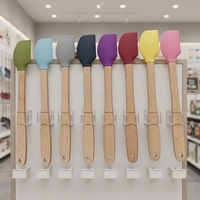 Spatule à pâtisserie en silicone pour la cuisine et le jardin - Passe au lave-vaisselle, écologique, durable