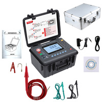 Testeur de résistance d'isolement ZHIWEI ZWS3045 5KV Haute Tension Précision 3% Communication USB Garantie 1 an Grand écran LCD 4 chiffres