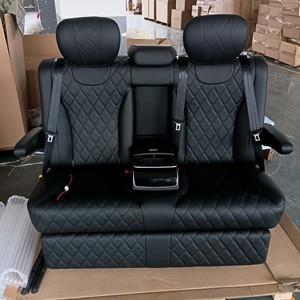 Intérieurs de van de luxe personnalisés amélioration des sièges canapé 3 places pour MINI BUS MPV camping-car canapé-lit banquette - Product Image 6