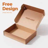 Vente en gros Boîte-cadeau d'expédition en carton rigide réutilisable portable Emballage recyclable écologique en relief avec logo personnalisé pour les entreprises