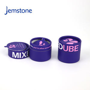 Eco-Friendly Custom Food Luxo Kraft Papelão Chá Vela De Café Cilindro Redondo Seco Erva Papel Tubo Embalagem Com uma Tampa - Product Image 4