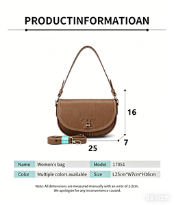 Sac à bandoulière pour <span class=keywords><strong>femme</strong></span> 2026 – <span class=keywords><strong>Tendance</strong></span>, en cuir PU, design décontracté et polyvalent pour usage quotidien, soirées et occasions élégantes - Product Image 3