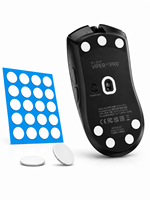 Patins de souris de jeu universels de remplacement, en PTFE durable, ultra-lisses à faible friction, conçus pour tapis de souris en verre
