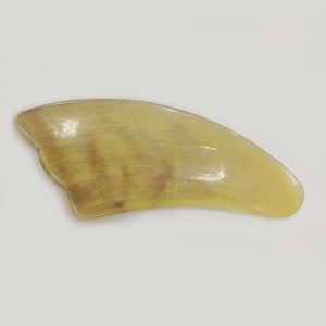 Tabla de Gua Sha de Cuerno de Buey ZK, Forma Triangular, Herramienta de Masaje Facial, Terapia de Meridianos - Product Image 2