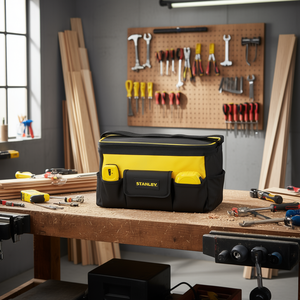 Sac à outils multifonctionnel Stanley de 14 pouces avec poches pour ranger les outils et le ruban à mesurer - Product Image 3