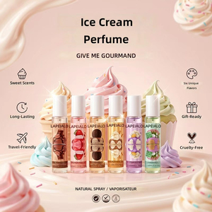 LAPEIALO Coffret Cadeau 6 Parfums Glacés 50ml Vaporisateur Portable Lait Sucré Fruité Longue Durée Non Collant Unisexe pour Femmes et Hommes - Product Image 4