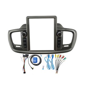 Meihua - Marco para Pantalla de Coche Android de 9.7 Pulgadas, Color Gris Hierro, para KIA <span class=keywords><strong>SORENTO</strong></span> <span class=keywords><strong>2015</strong></span> con Carplay - Product Image 1
