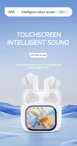 Audífonos TWS con Pantalla Táctil a Todo Color, Sonido Hi-Fi con ANC, Bluetooth 5.3, Resistentes al Agua IPX4 - Product Image 3