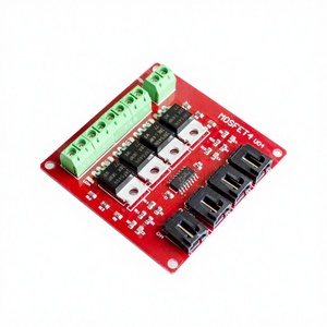 โม V4.0 <span class=keywords><strong>IRF540</strong></span>มอสเฟทแบบปุ่ม4ช่องโมดูลสวิตช์แบบแยกโมสเฟท - Product Image 1