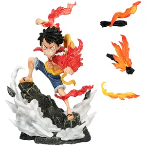 High Quality Anime High Quality Anime Action Figure One Pieces Luffy Action figures Double Hands Mode Pvc Collectible Toy