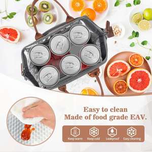 Personalized High Quality Best Seller Portable Cooler <b>Tote</b>/Insulated/Soft/Adult Lunch Bags - Product Image 5