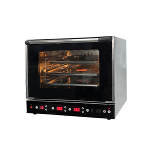 Four à convection commercial pour boulangerie, certifié CE, nouveau, 220V, contrôle numérique, automatique, petit, 3 plateaux, pour noix, maïs, four à pizza portable - Product Image 1