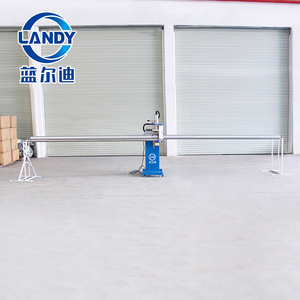 Máquina de soldar cubiertas de plástico Landy, selladora térmica de PVC semiautomática de acero inoxidable para cubiertas de piscinas - Product Image 3