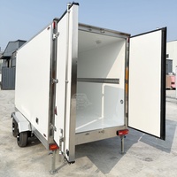 Réfrigérateur-congélateur mobile avec remorque, chambre froide sur mesure, chambre de refroidissement, camions frigorifiques, remorque