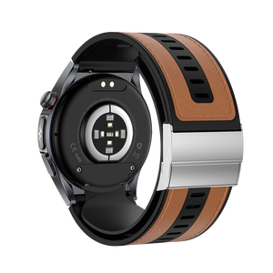Montre connectée professionnelle unisexe S201 avec commande vocale, suivi du sommeil nocturne, surveillance <span class=keywords><strong>de</strong></span> la fréquence cardiaque et du corps, pour les soins aux personnes âgées - Product Image 3