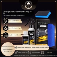 Kit de Restauration de Phares Transfrontalier Amazon – Nettoyant Anti-Jaunissement et Éclaircissant pour Phares de Voiture
