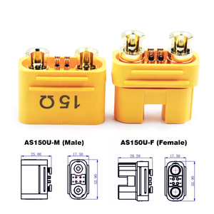 Ban đầu tích lũy AS150UPB-M AS150UPW-M as150u loạt <span class=keywords><strong>adapter</strong></span> cắm với tín hiệu pin as150upb as150upw kết nối cho PCB - Product Image 3