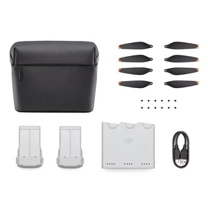 Kit Original <span class=keywords><strong>DJI</strong></span> <span class=keywords><strong>Mini</strong></span> <span class=keywords><strong>3</strong></span> Pro Fly More Plus con Centro de Carga Bidireccional, Puede Usarse como Fuente de Energía Móvil, Duración Máxima de la Batería 47 Minutos - Product Image 1