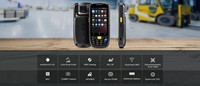 Escáner de Código de Barras 2D Portátil Android PDA Chainway C6000 con Clasificación IP65, Teléfono Inteligente Resistente, Colector de Datos Móvil