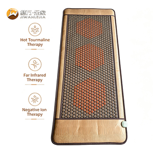 Jiwan Lejia, Colchoneta de Masaje de Jade y Turmalina Estilo Diamante Coreano, Bio Mat, Almohadillas de Calor Infrarrojas para Relajación Muscular, Gran Venta - Product Image 5