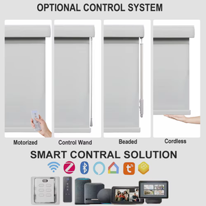 Persianas Zebra Inteligentes Modernas Personalizadas de Doble Capa para <span class=keywords><strong>D</strong></span>í<span class=keywords><strong>a</strong></span> y Noche, Persianas Zebra Eléctricas Motorizadas Automáticas Opacas para Ventanas - Product Image 3