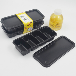 Dùng Một Lần Hộp Ăn Trưa Từ 1 Để 4 Ngăn Microwavable Takeaway Hình Chữ Nhật Nhựa Takeout Hộp Thức Ăn Nhanh Container Với Nắp - Product Image 3