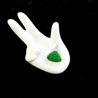 Pendentif Bouddha en jadéite birmane naturelle de qualité A, pendentif en jadéite verte de haute qualité, cadeau en jadéite pour femmes (avec NGTC)