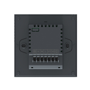 हेलिन HLA2027DB-L एफक्यू + हाइड्रॉनिक फ्लोर हीटिंग थर्मोस्टेट-3-स्पीड फैन-बैकलाइट-220 वी एसी-फ्लश बढ़ते - Product Image 3