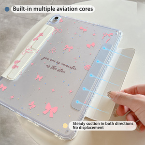 เหมาะสำหรับเคสไอแพดแบบแม่เหล็กถอดได้รูปตัว Y, เคสอะคริลิกแบบพับได้, ฝาครอบแท็บเล็ตกันกระแทก - Product Image 4