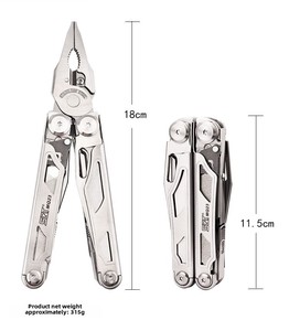 Customizable Outdoor <strong>Multi</strong>-<strong>Function</strong> Combination <strong>Tools</strong> Tactical Pliers Wrench for Camping Knife Pliers Carrying Case Included - Product Image 6
