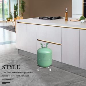 Base Móvil de Acero Inoxidable <span class=keywords><strong>con</strong></span> Diseño Desmontable para Tanque de Gas, Soporte Universal <span class=keywords><strong>con</strong></span> Ruedas para Botellas de Gas Licuado - Product Image 6