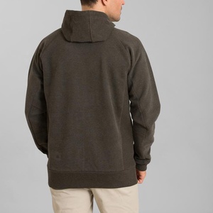 <b>Men's</b> Fleece Pullover Hoodie <b>Sweatshirts</b> Customized Logo Design Embroidery Printed <b>Grey</b> Custom Material Quick Dry <b>Man</b> Hoodies - Product Image 4