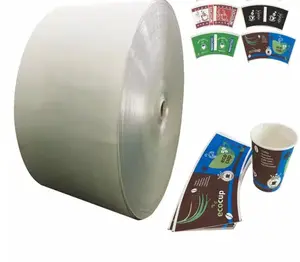 PE-beschichtetes Papier Rohmaterial Pappbecher Papier fächer