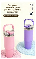 Botella de Agua Personalizada de Acero Inoxidable al Vacío, Elegante y de Gran Capacidad, Apta para Automóviles, con Impresión de Logotipo Personalizado