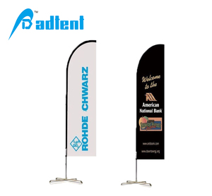 High Quality Outdoor Advertising Feather Beach Flag Banner for Exhibitions & Events Good for Promotional Flags & Banners