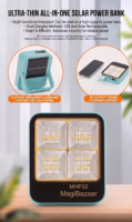 Lampe de camping solaire à LED ultra-lumineuse, projecteur portable pour extérieur, lanterne d'urgence en cas de panne de courant avec support réglable