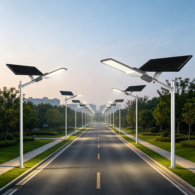 All in One Solar Street Light with Remote Control High Efficiency LED for Rural Road and Off Grid Area