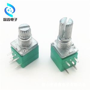 Potenciómetro Rotatorio RV09 de 5 Pines con Interruptor, Sellado, Resistente al Agua y al Polvo, B10K B50K B100K - Product Image 5