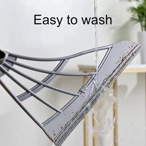 Silicone Scraper Broom Magic Wiper High Place Glass Wiper Floor <b>Mop</b> Household Splicing Cleaning Broom Bathroom Sweeping Water - Product Image 5