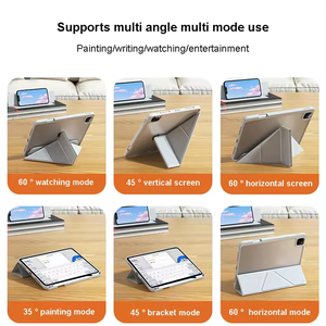 Étui de protection pour <span class=keywords><strong>iPad</strong></span> Air 5e génération/4e génération 10,9 pouces, léger, givré, détachable, avec support - Product Image 5