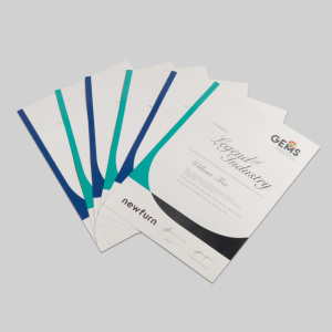 Custom Offset Printing for Paper &amp; Paperboard <strong>Certificates</strong> - Product Image 1