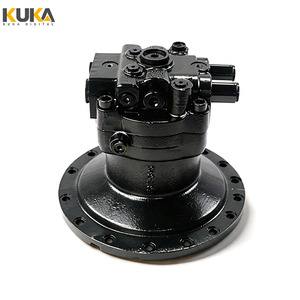 Moteur d'orientation hydraulique pour excavatrice Kobelco SK200-8 SK250-8 SG08-12T-16 trous SK260-8 SG08-14 trous - Product Image 1