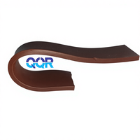 Bande de caoutchouc carrée FKM 4*20mm de haute qualité, personnalisée en usine (Modèle QQR 4mmx20mm), service de découpe sur stock pour applications mécaniques