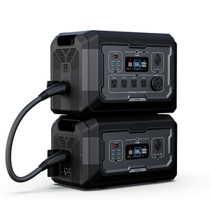 ระบบพลังงานแสงอาทิตย์กลางแจ้ง 2500W 2048WH สถานีพลังงานแบบพกพา แบตเตอรี่ LiFePO4 คลื่นไซน์บริสุทธิ์ MPPT Solar - Product Image 5