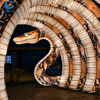 SGTL78 Custom ized Large Snake Festival Laterne Spaziergang durch Halloween Laterne Tier laterne zum Verkauf