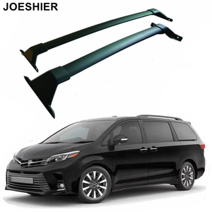 แร็คหลังคา JOESHIER แบบคานขวาง อลูมิเนียมอัลลอยด์ ติดตั้งง่าย รับน้ำหนักได้ 100 กก.+ สำหรับ TOYOTA Sienna ปี 2021-2025 - Product Image 2