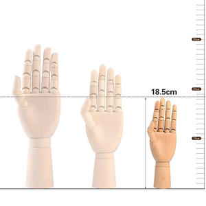 Mannequin articulé en bois personnalisable, idéal pour la décoration intérieure et le dessin de figures humaines - Product Image 3