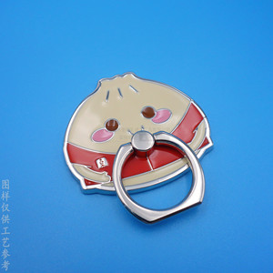 Customized Mobile Phone <b>Ring</b> Holder Zinc Alloy Gold Adhesive Desktop Stand Manual <b>Clip</b> Type - Product Image 3
